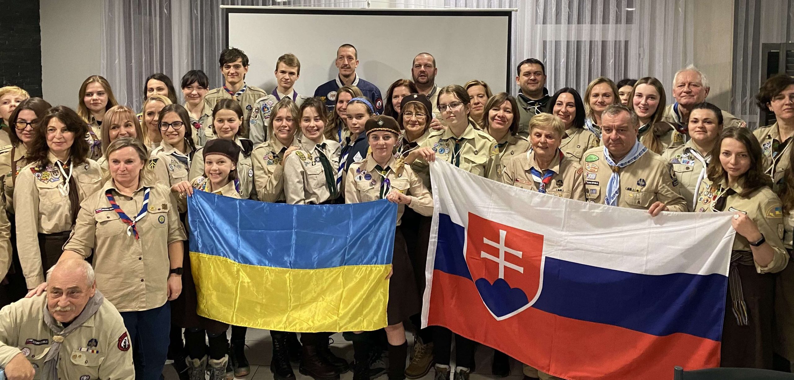 Members of Plast held a meeting with the scouts of Slovakia