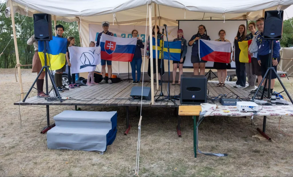 Ukrainian Scouts got acquainted with the traditions of European Sea Scouting visiting summer camp in Slovakia